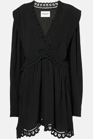 Marant Etoile Felie lace-trimmed minidress