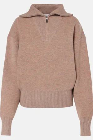 Marant Etoile Laranne wool-blend half-zip sweater