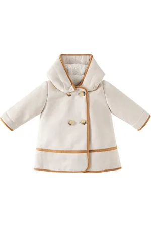 Chloé ChloÃ© Kids Baby faux suede coat