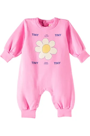 Tiny Cottons Baby Daisy floral cotton onesie