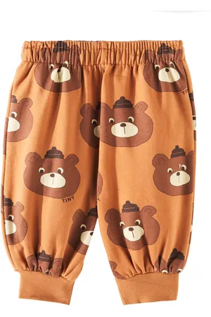 Tiny Cottons Baby Bears printed cotton-blend sweatpants