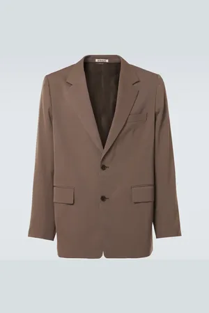 Auralee Wool gabardine blazer