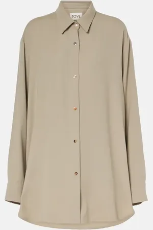 TOVE Rumer wool-blend shirt