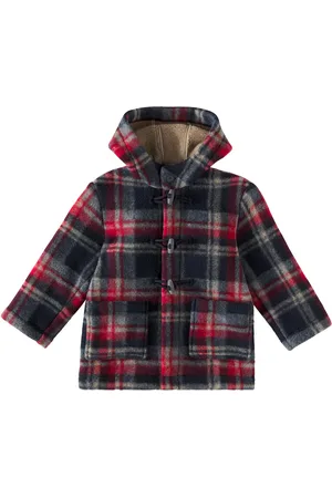 Il gufo Plaid coat