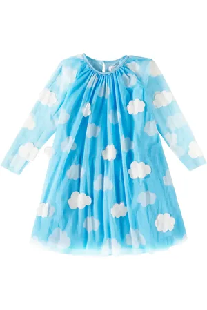 Stella McCartney AppliquÃ© printed tulle dress