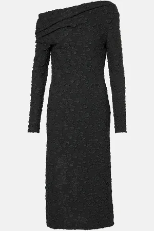 Givenchy Floral off-shoulder midi dress