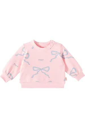 Tiny Cottons Baby Bows printed cotton-blend sweatshirt
