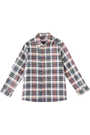 La Coqueta Nico plaid cotton shirt