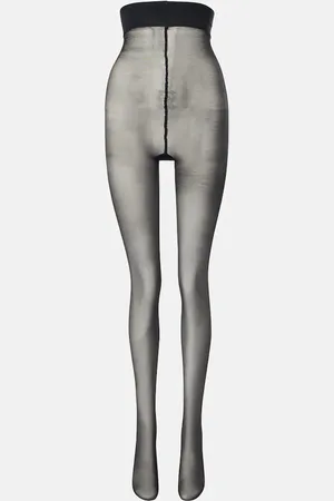 Saint Laurent Crystal-embellished tights