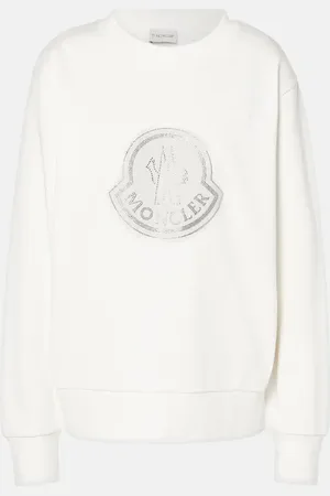 Moncler Logo cotton-blend jersey sweatshirt