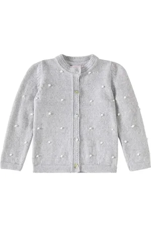 La Coqueta Baby Ramas wool cardigan