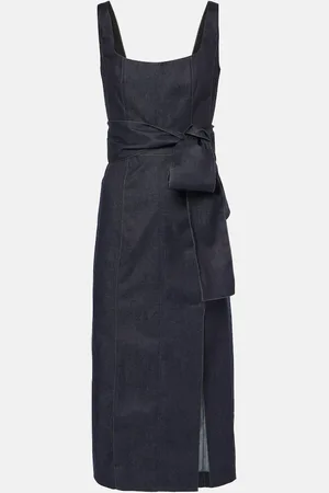 Carolina Herrera Denim midi dress