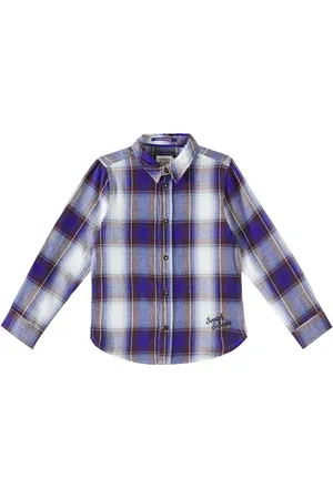 Scotch&Soda Checked cotton flannel shirt