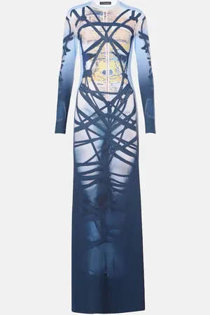 Y / PROJECT Printed maxi dress