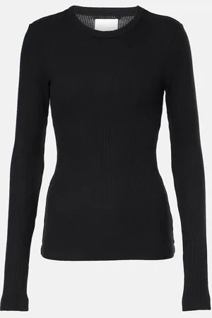 Citizens of Humanity Bina ribbed-knit jersey top