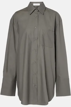 The Frankie Shop Helen cotton shirt