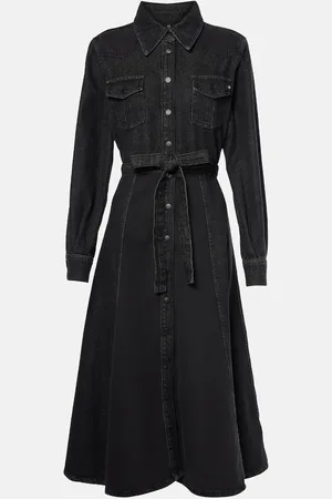 AG Jeans Marseille denim shirt dress