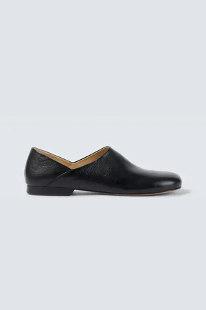 LEMAIRE Leather slippers