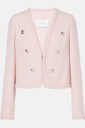 Giambattista Valli Wool-blend tweed jacket