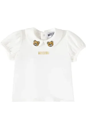 Moschino Baby cotton-blend T-shirt