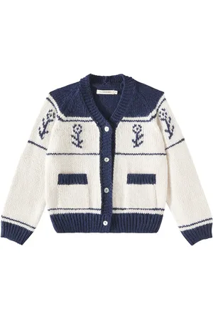The New Society Osaka intarsia cardigan