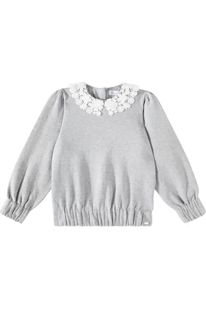 Tartine Et Chocolat Embroidered cotton jersey sweatshirt