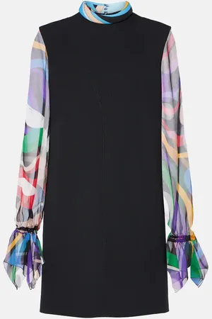 Puccini Marmo cady shift dress
