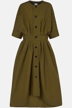 Bottega Veneta Cotton canvas shirt dress