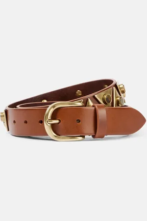 Isabel Marant Veliana embellished leather belt