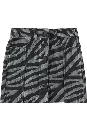 Molo Bera zebra-print skirt