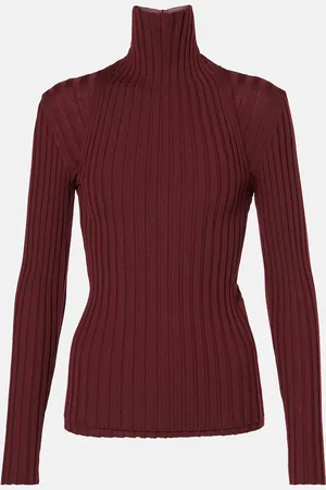 Salvatore Ferragamo Ribbed-knit wool turtleneck sweater