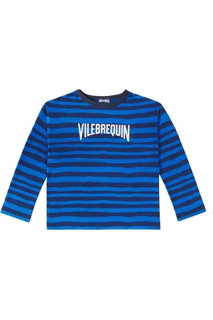 Vilebrequin Logo striped cotton jersey T-shirt