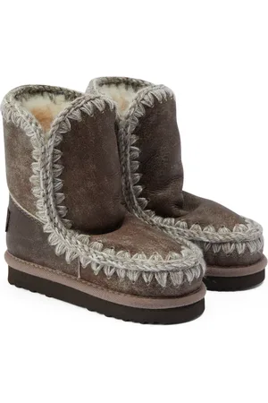 Mou Leather snow boots