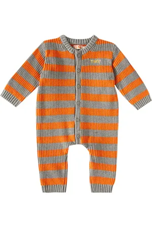 Tiny Cottons Baby Stripes cotton and wool onesie