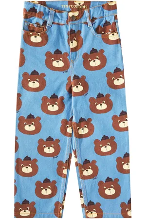 Tiny Cottons Bears straight jeans