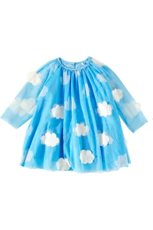 Stella McCartney Baby printed tulle dress