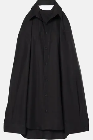Balenciaga Suspended cotton shirt dress