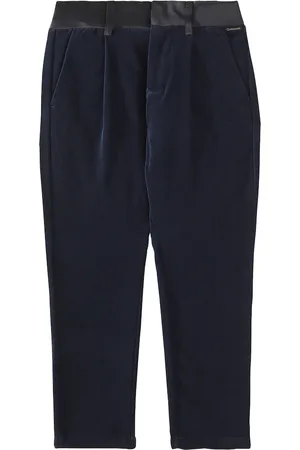 Scotch&Soda Cotton velvet slim pants
