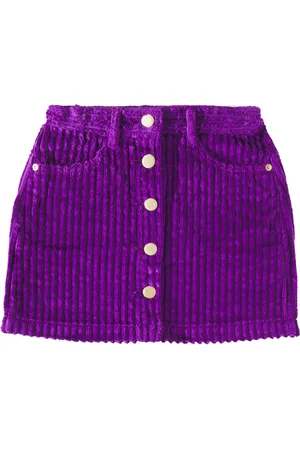 Molo Velvet cotton skirt