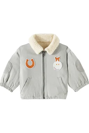Stella McCartney Baby printed cotton jacket