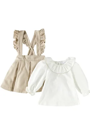 PATACHOU Baby shirt and bloomers set
