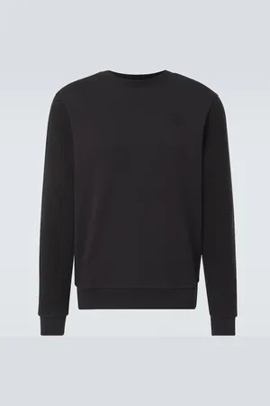 Moncler Wool-trimmed cotton sweater