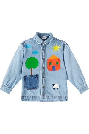 Stella McCartney Printed denim shirt