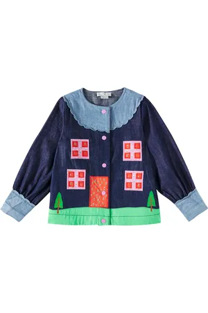 Stella McCartney Printed denim blouse