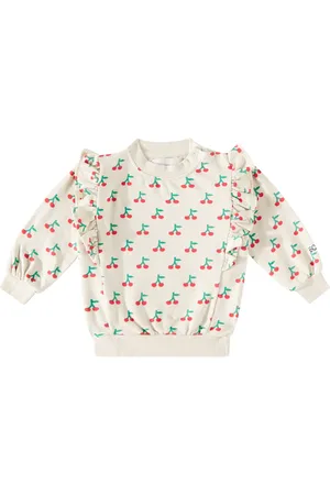 Bobo Choses Baby Cherry cotton jersey sweatshirt
