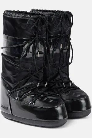 Moon Boot Icon Glance satin snow boots