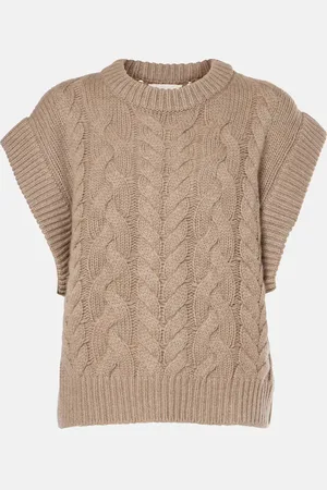 Lisa Yang Hayley cable-knit cashmere sweater vest