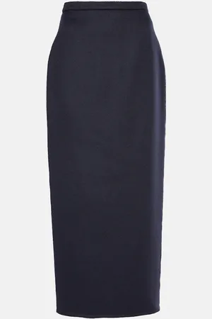Max Mara Palo camel hair pencil skirt