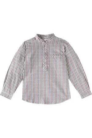 La Coqueta Mateo checked cotton shirt
