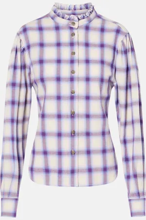 Marant Etoile Checked cotton shirt